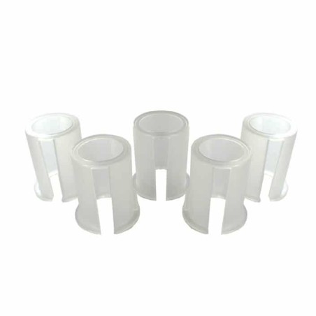 Jeu De 5 Bagues Plastiques De Diamètres 24Mm - 25Mm - 25,4Mm - 26Mm - 27Mm Pou Renvoi D'Angle Universel