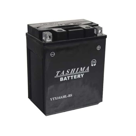 Batterie YTX14AHLBS + à droite