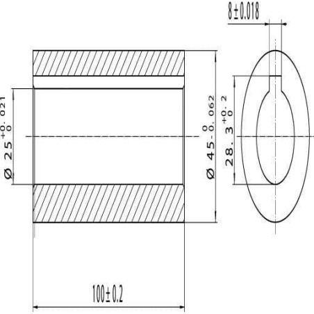 Tube UNIVERSEL 6740165KR