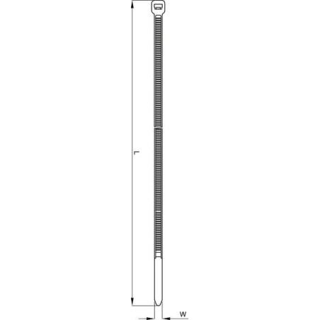 Serre-câble UNIVERSEL TR25100BRO