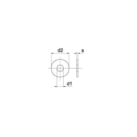 Rondelle carrée M14 UNIVERSEL 9021A14