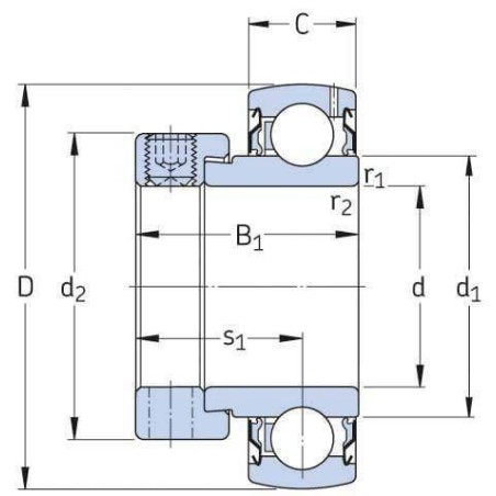 Palier tendeur GOPART SA204GP