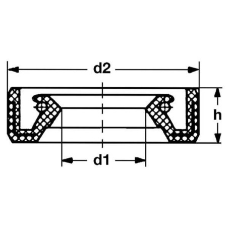 Joint d'arbre HYDROGEAR 51066HYD