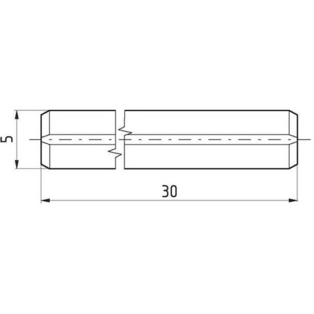 Goupille élastique 5x30 UNIVERSEL 1481530