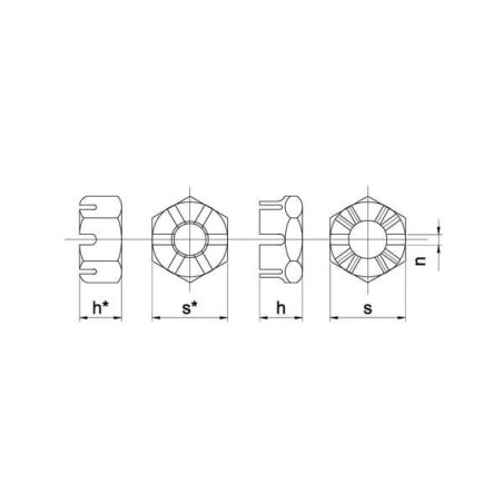 Écrou borgne M22x1,50 UNIVERSEL 9372215