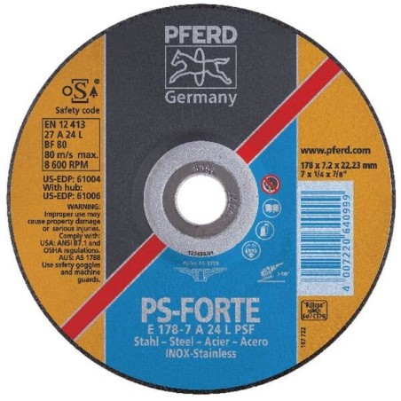 Disque à ébarber PFERD BD1257MP