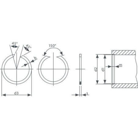 Circlip IDC BR30