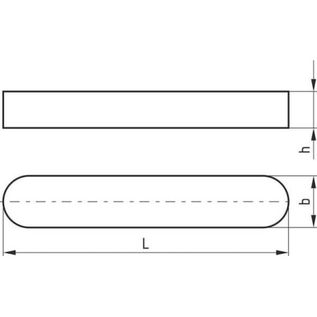 Clavette plate UNIVERSEL 68858750