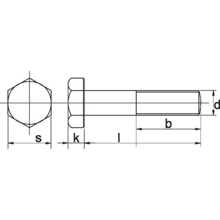 Boulon 3/8 x 1-3/4 UNIVERSEL 93138134UNFBP001