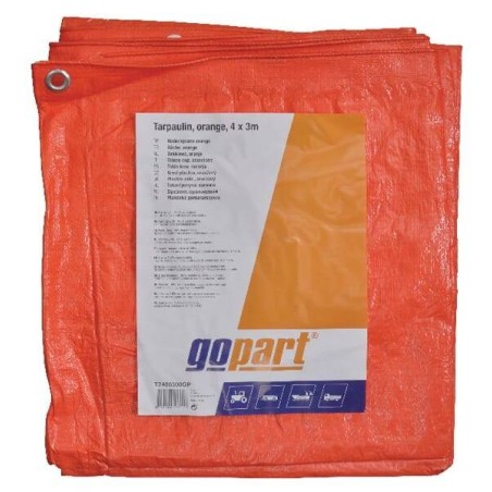 Bâche orange 4x3m GOPART T2400300GP