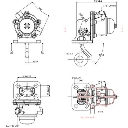 Pompe à carburant UNIVERSEL 2641728KR