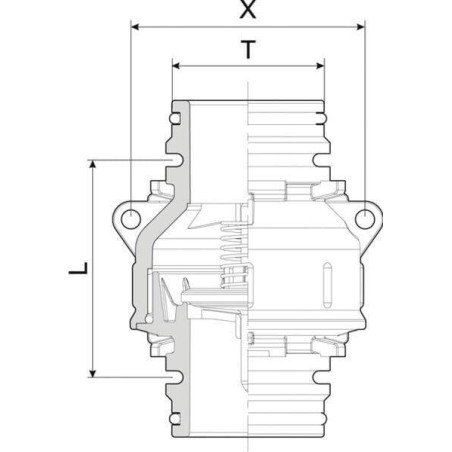 Clapet anti-retour ARAG 504201D