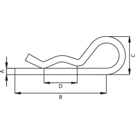 Goupille double UNIVERSEL CL2DKR