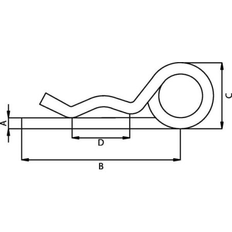 Goupille double UNIVERSEL CL5DKR