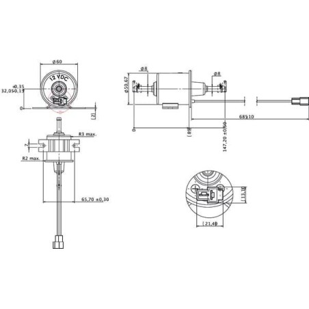 Pompe à carburant UNIVERSEL HEP02AKR