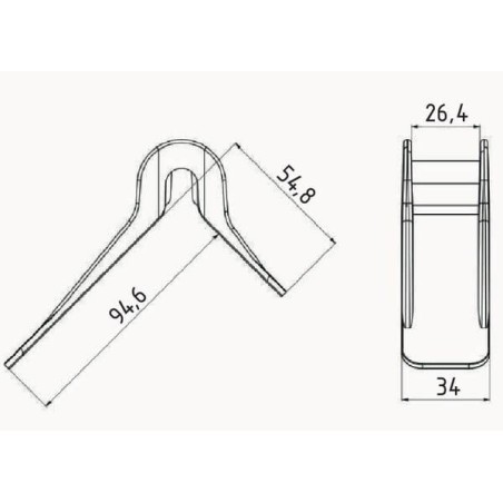 Protection de coin pour sangles ALPINA LS50001