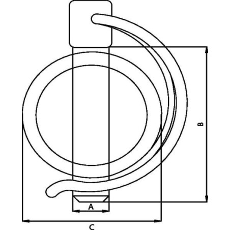 Goupille GOPART SLP4540GP