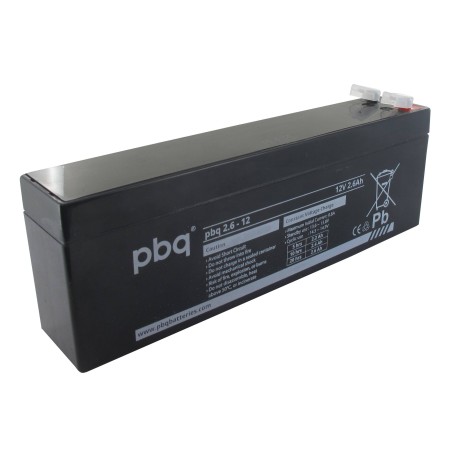 Batterie 12v 2.6ah MTD 725-06098