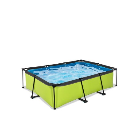 EXIT Piscine Lime 220x150x65cm avec pompe filtrante - vert