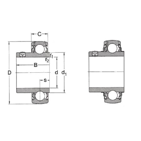 Roulement SKF 7500YAT207