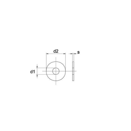 Rondelle de carrosserie M5 UNIVERSEL 440R5RVSP025