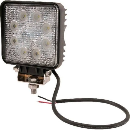 Phare de travail LED carré 24W GOPART LA15025