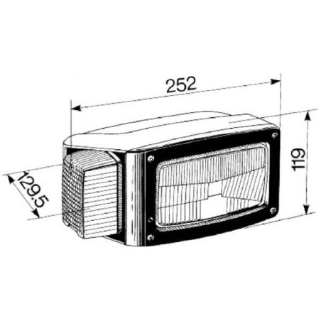 Phare avant droit COBO 05580000