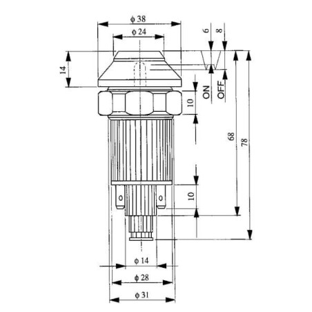 Interrupteur PNEUTRON 11215050PN