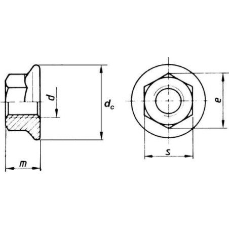 Écrou bride M14x2,00 UNIVERSEL 69231410