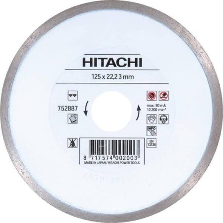 Disque diamant 125mm HIKOKI 752887