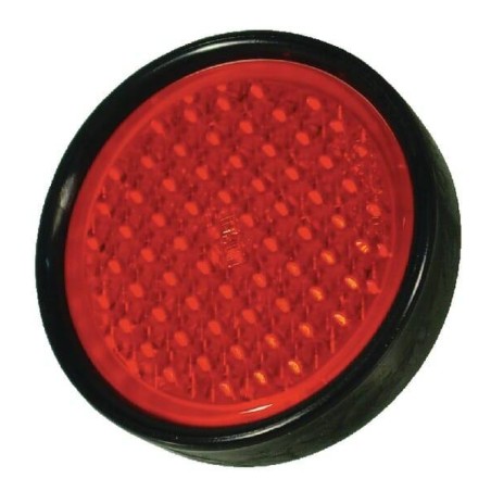 Catadioptre rond rouge diamètre 90mm à visser JOKON 300009000