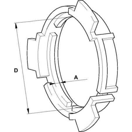 Bague WALTERSCHEID 830901