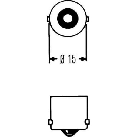 Ampoule HELLA 8GA002071131