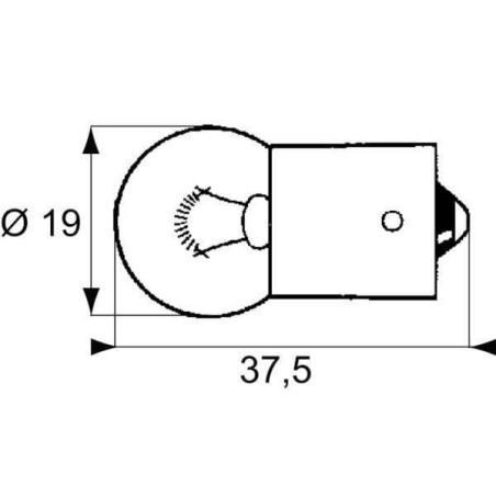 Ampoule HELLA 8GA002071121