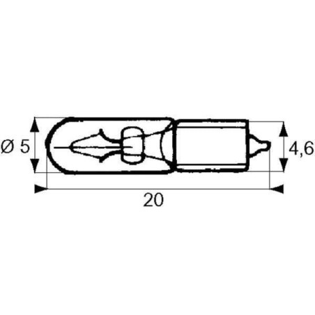 Ampoule PHILIPS GL12505CP