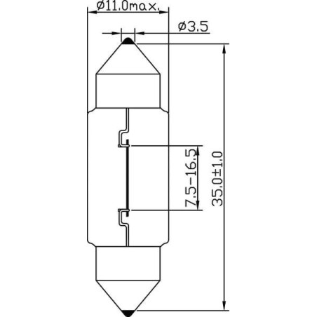 Ampoule UNIVERSEL B1204