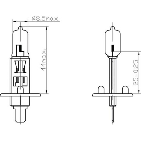 Ampoule UNIVERSEL B1208