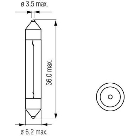 Ampoule UNIVERSEL B1253