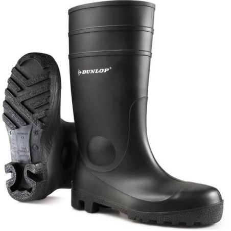 Botte noire taille 45 DUNLOP 142PP45