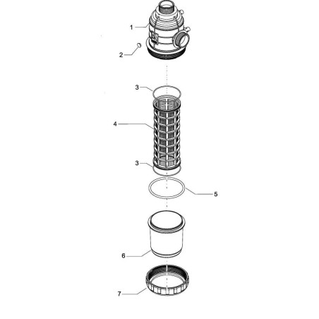 Filtre d'aspiration ARAG 3172172