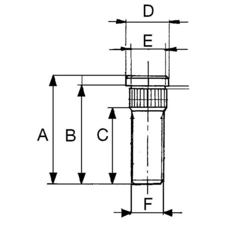 Goujon de roue ADR 903C12