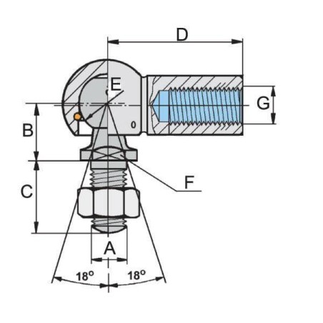 Rotule de direction UNIVERSEL CA98531