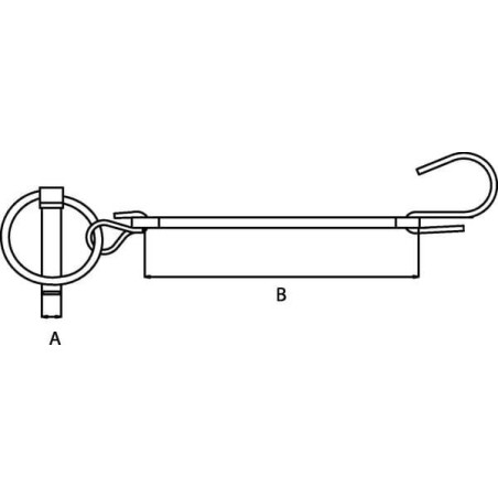 Goupille de sécurité UNIVERSEL LP6SAKR