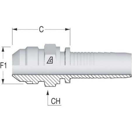 Raccord ALFAGOMMA PC88