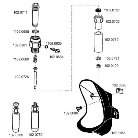 Tube de raccordement SUEVIA SU1020711