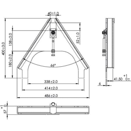 Triangle d'attelage UNIVERSEL TL150680