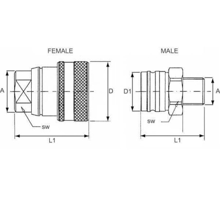 Valve FASTER VF1815F