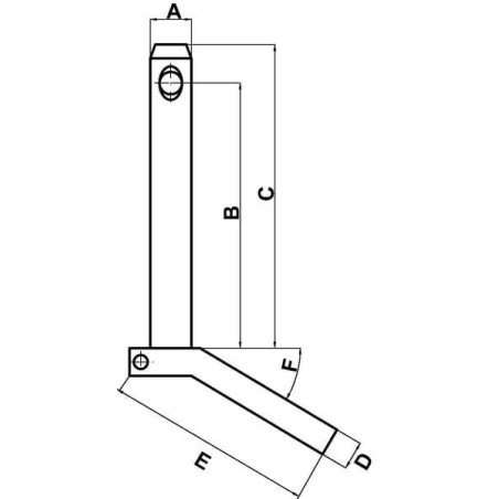 Axe avec poignée UNIVERSEL Z530123KR