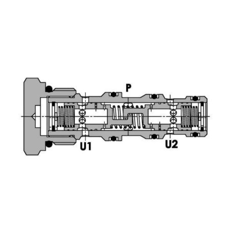 Diviseur FLUIDPRESS FPFDS10CB12M38