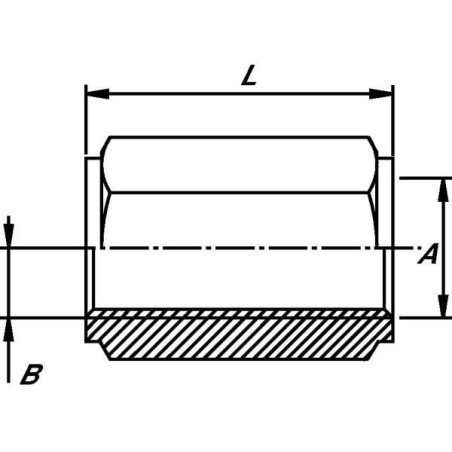 Douille M10x1,0 BURNETT & HILLMAN ZBM10